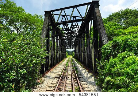 Railway bridge at Bukit Timah, Singapore