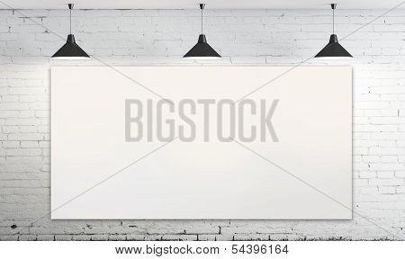 벽에 포스터
