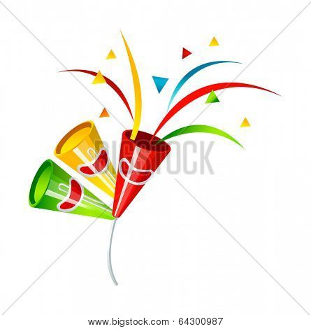 vector icon firecrackers