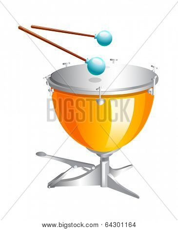 vector icon drum
