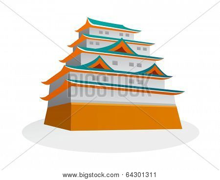 vector icon castle