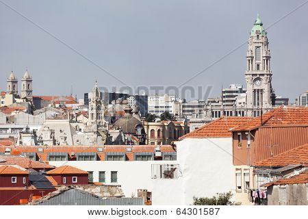 View of the city of Porto