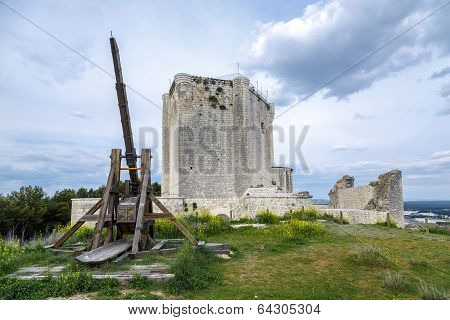 Castillo De Iscar In Valladolid Province