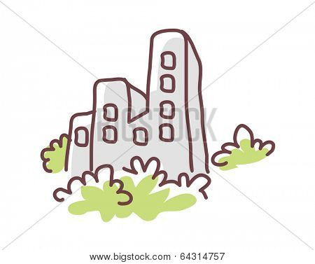 icon building