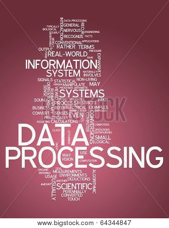 Word Cloud Data Processing