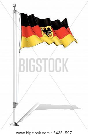 Flag Pole Germany.