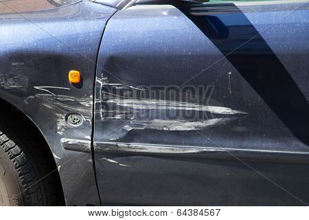 Car With Scratches