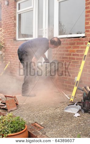 Using a disc cutter