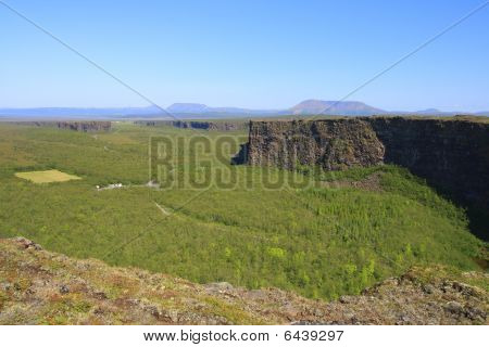 Il Canyon di Asbyrgi