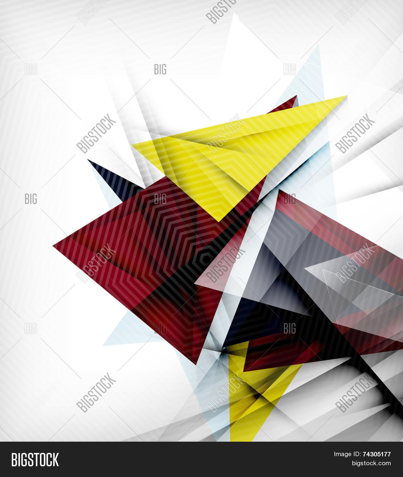 Color Triangles, Image & Photo (Free Trial) | Bigstock