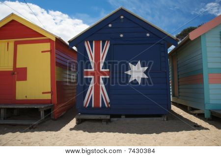 ฮัทหาดสีสันในออสเตรเลีย