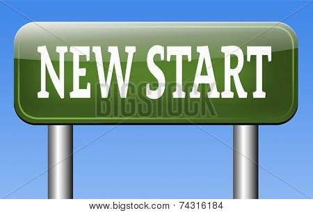 new start or opportunity back dto the beginning and play it again