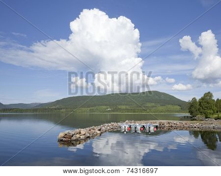 SCANDES, SWEDEN ON JULY 01.