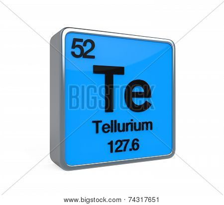 Tellurium Element Periodic Table