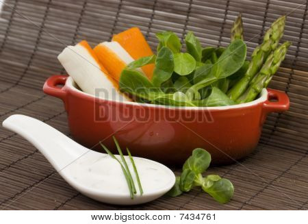 Sałatka i Tzatziki