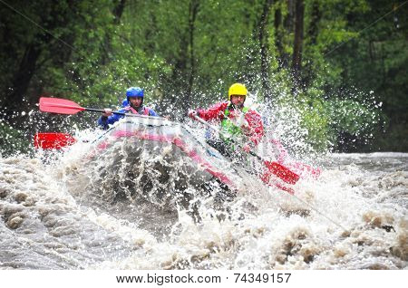 White water rafting