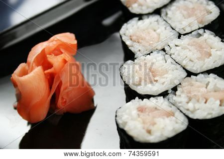 Sushi Roll With Perch