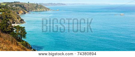 Spring Atlantic Ocean Coastline Landscape (france)