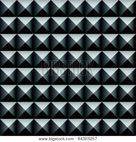 Studded, Pointed Background, Seamless Pattern