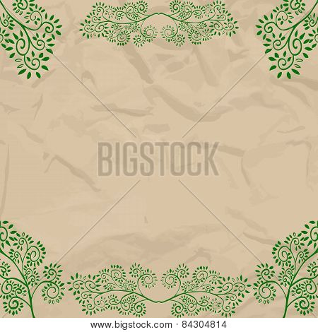 Eco Beige Wrapping Design