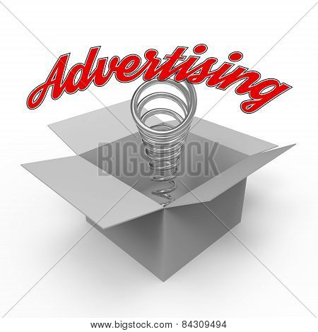 Concept For Advertising Industry.