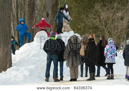 Doll Of Maslenitsa Hill