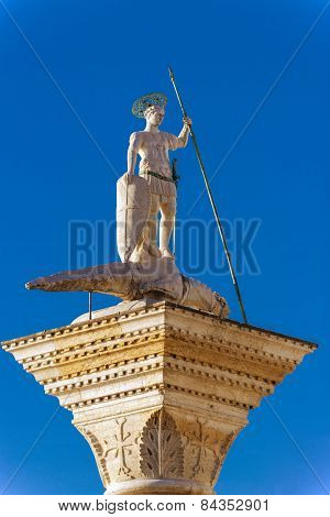 San Marco Square - Column Of St. Theodore
