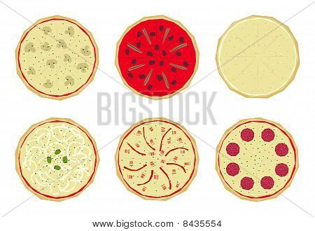 Pizza with toppings 1