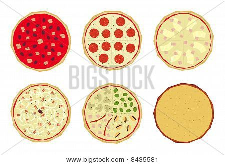 Pizza with toppings 4