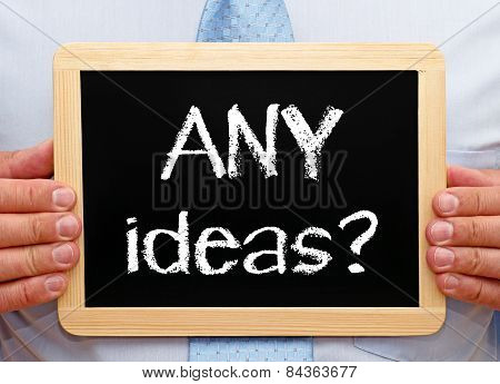 Any Ideas ?