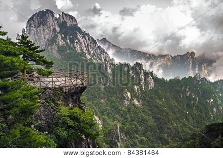 Yellow Mountain Huangshan Terrace