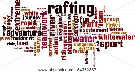 Rafting Word Cloud