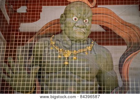 Nio (Benevolent Kings) at Shitennoji Temple in Osaka Japan