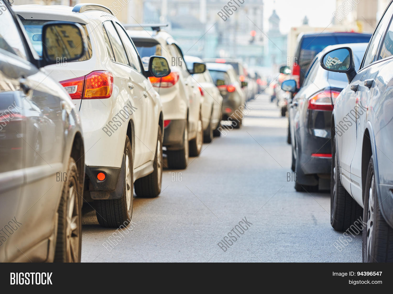Urban Traffic Jam City Image & Photo (Free Trial) Bigstock