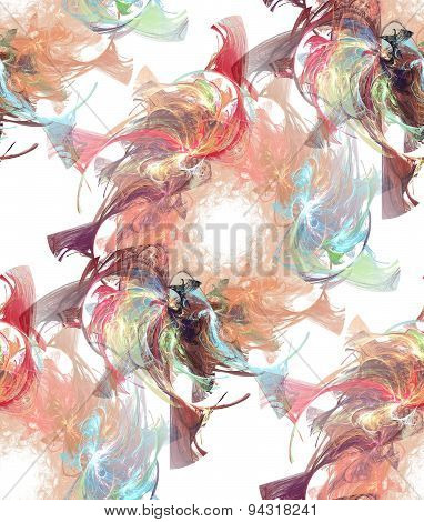 Abstract Plasmatic Shapes Background.