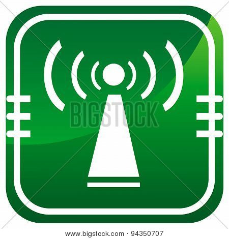 Industrial Warning Signs Wi-fi