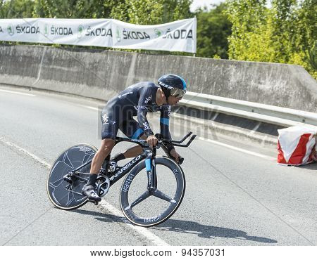 The Cyclist Richie Porte - Tour De France 2014