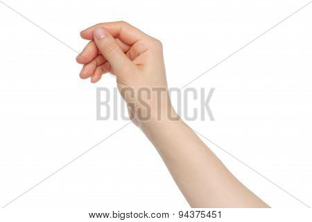 Woman hand