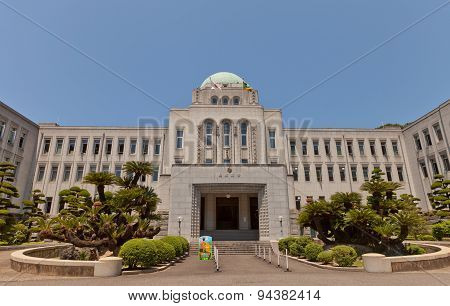 Ehime Prefectural Office (xix C.) In Matsuyama, Japan