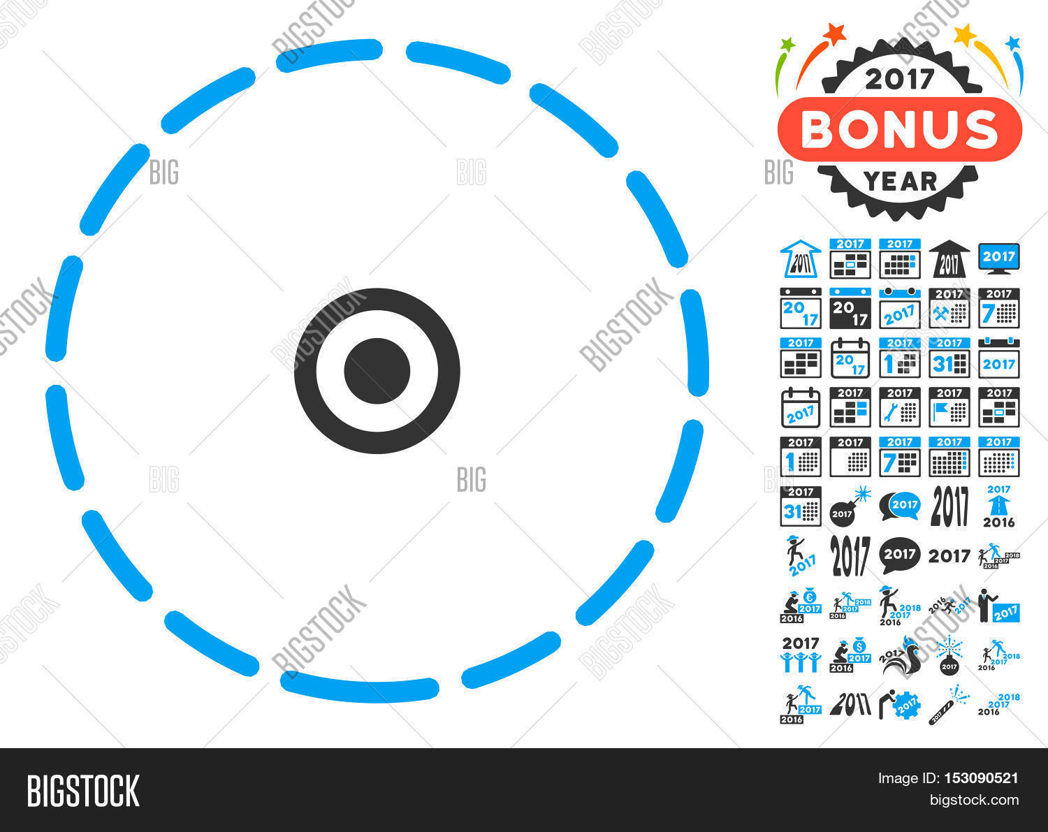 Round Area Icon 图片和照片（免费试用） | Bigstock
