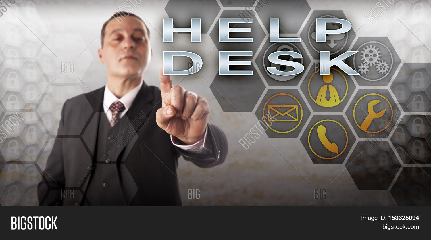 Confident Male Queue Image & Photo (Free Trial) | Bigstock
