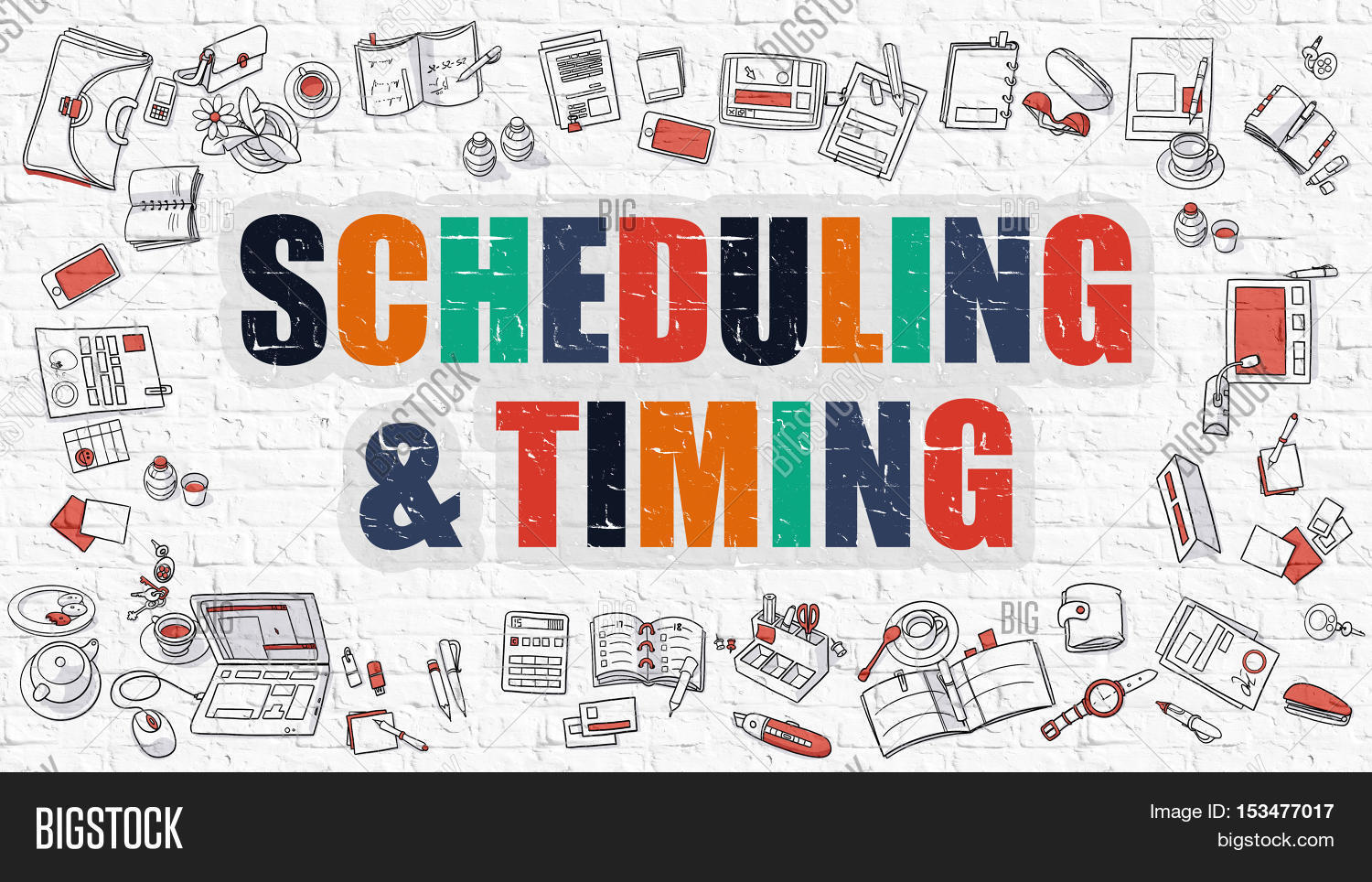 Scheduling Timing Image & Photo (Free Trial) Bigstock