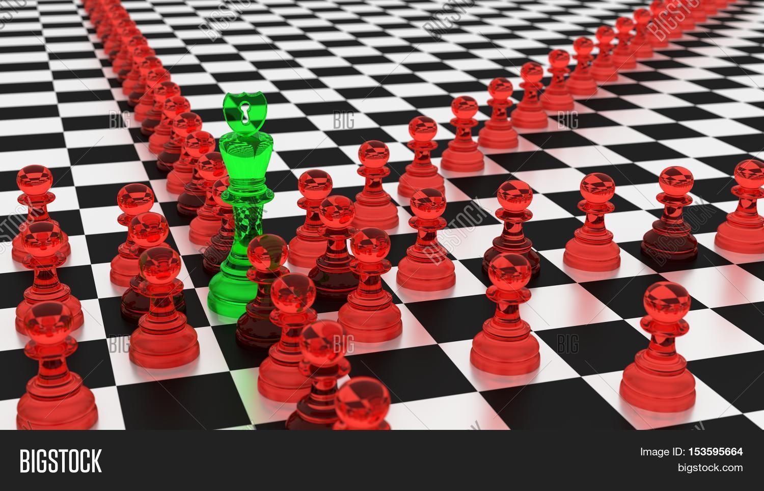 Chess Board Red Glass Image & Photo (Free Trial) | Bigstock
