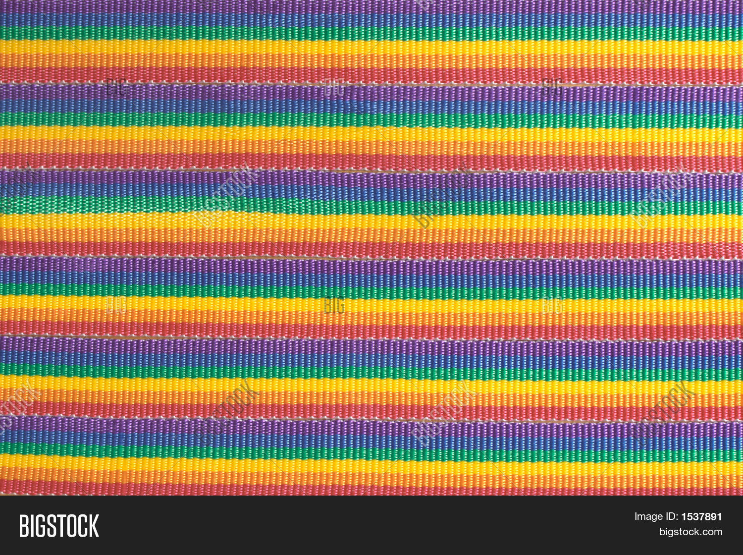 Rainbow Colored Fabric Image & Photo (Free Trial) Bigstock