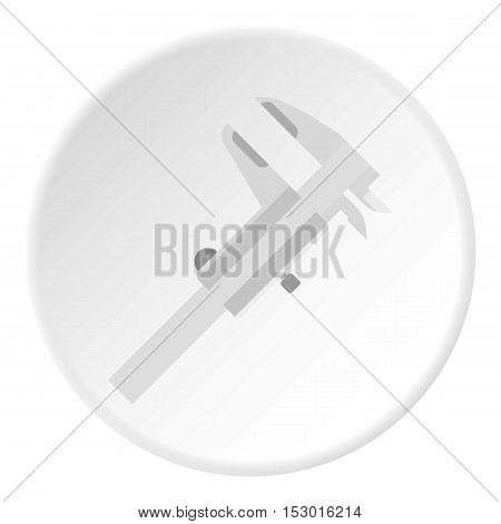 Caliper icon. Flat illustration of caliper vector icon for web