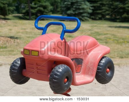子供の遊び場車