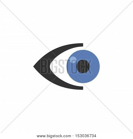 Eye logo design, modern eyecare logo design