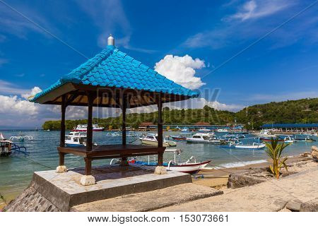 Padangbai Beach - Bali Island Indonesia - nature travel background