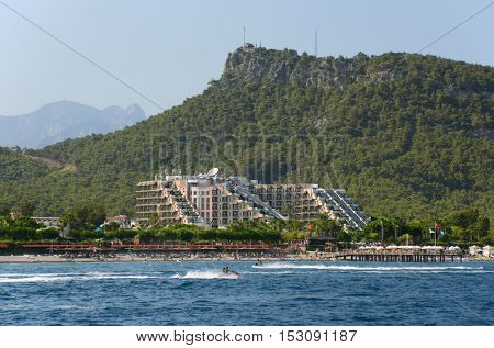 Beach and coastline Kirish, Turkey