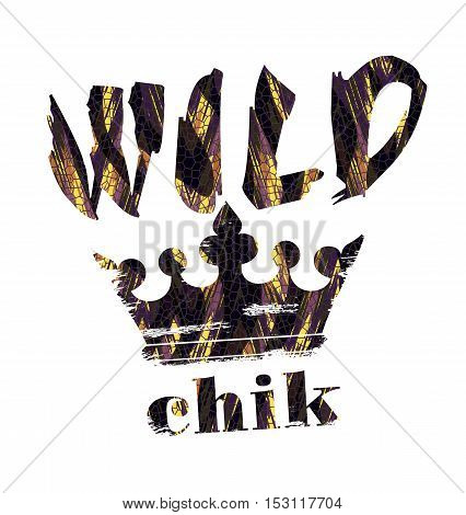 Vector Illustration With The Slogan For T-shirts